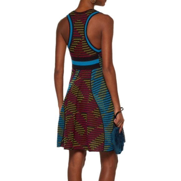 M Missoni Knitted Fit and Flare Dress - Picture 2 of 16